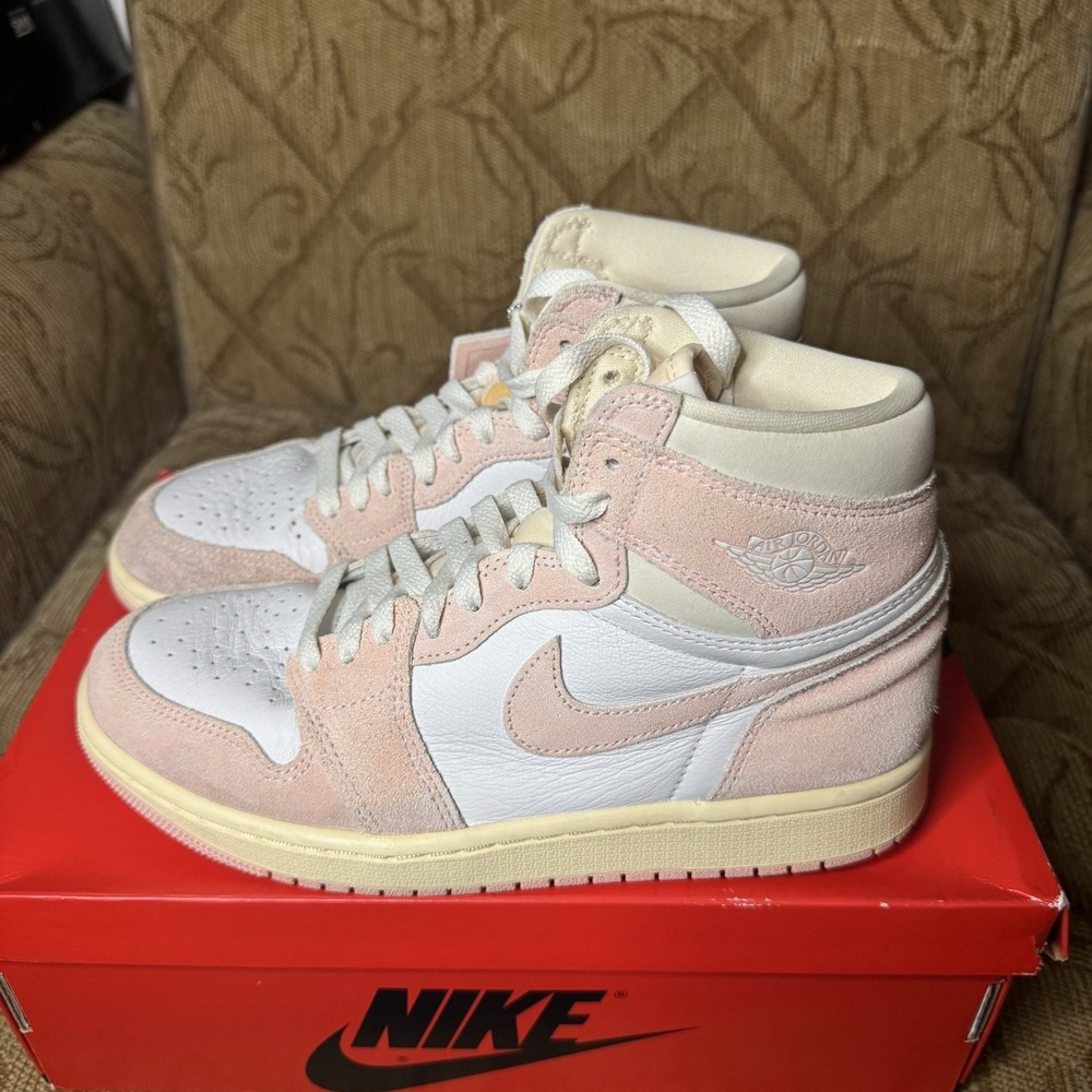 Nike Air Jordan 1 Retro Hi High Washed Pink FN5215-161 Women Size 8